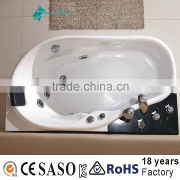 acrylic reforced fiber glass bath tub massage 1750X865X650mm