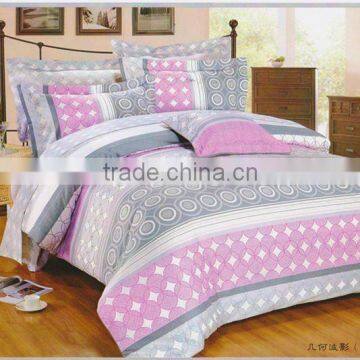 100% cotton home printed bed sheet