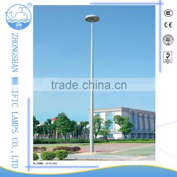 20m - 45m high quality high mast light manufacturers high mast light pole foundation