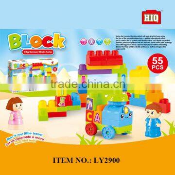 kids Indoor Game building blocks plastic education toys for school child