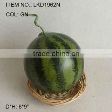 2013Artificial Fake Fruits 6*9 Inch Artificial Polyfoam Watermelon House Decoration