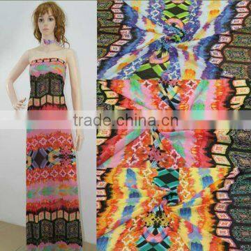 printed silk fabric