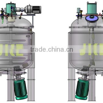 250Liter Jacketed Tank with JKE High Shear & Scraper Mixer