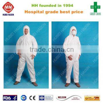 Type 5 6 disposable coverall for asbestos removal workers