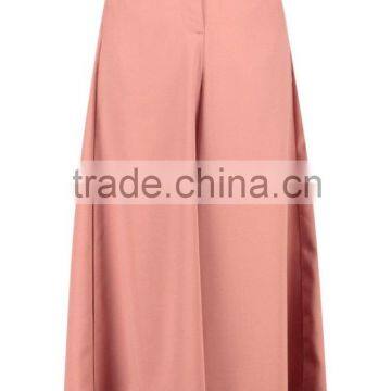 Indianna Wide Leg Cropped Tailored Trousers For Office Women