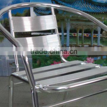 00 Aluminum Furniture Modern Light Weight Stacking Bar Chair YC002A