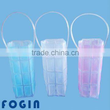 Eco-friendly plastic pvc frozen wine bag