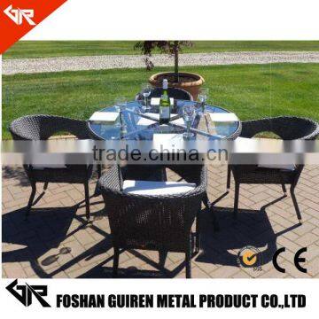 cheap modern rattan Dining room rattan furniture cyber indoor cafe china tables and chairs                        
                                                Quality Choice