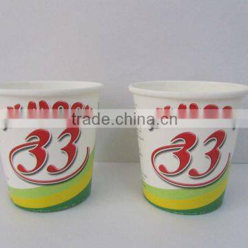 Different size personalized disposable paper cup for coffee paper cup making