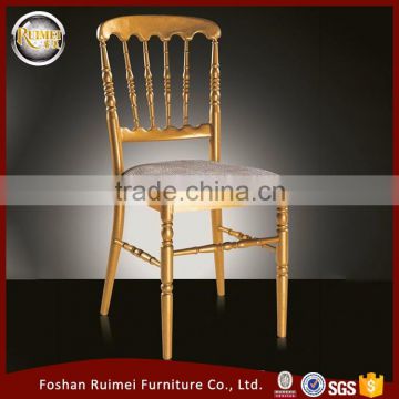 Metal Aluminum Hotel Wedding Chiavari Chair