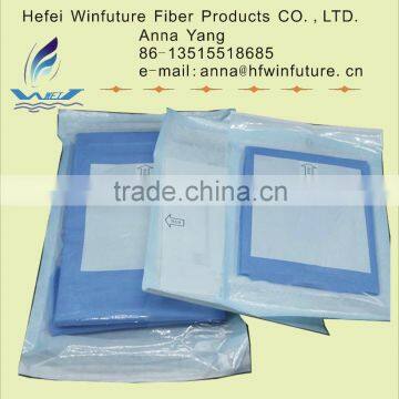 disposable surgical bed sheet with sterile packing