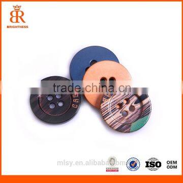 Wholesale Colorful 4 Holes Sewing Type Shirt Button