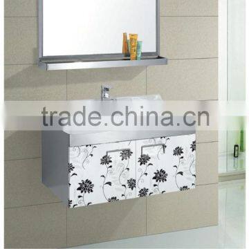 5506A Stainless steel 60cm bathroom vanity cabinet