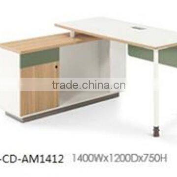 Cheap products durable computer table size with return table FOH-CD-AM1412                        
                                                                                Supplier's Choice