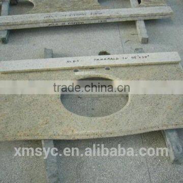 Prefab Granite Bathroom Countertop, Prefab Granite Bathroom Countertop, Double Sink Granite Vanity Tops photo-6