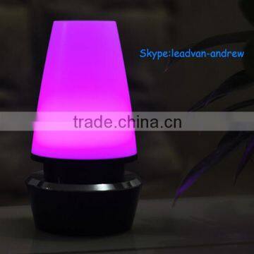 Color Changing Rechargeable Romantic Hotel Bedside Lamp