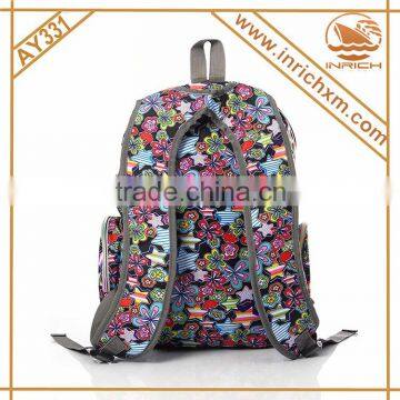 Leisure Travel Nylon Backpacks School Bags Wholesale Bags photo-4