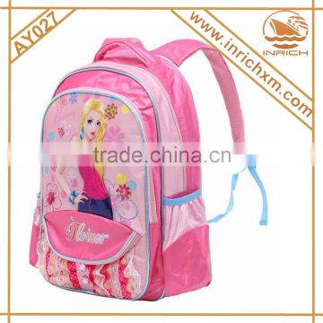 2014 Hot Sale Cute Princess Child School Bag For Girls