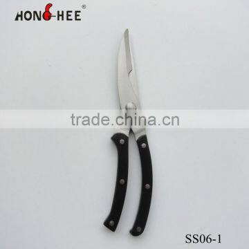 Classic POM Handle Serrated Blade Chicken Scissors