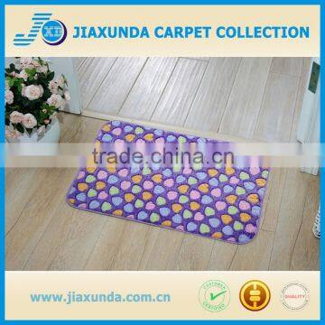 Various Sizes Coral Velvet Printed Mat for Home