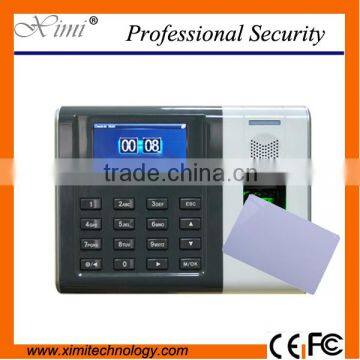 Free software and SDK fingerprint time and attendance XM100 time recorder optional ADMS and wifi module