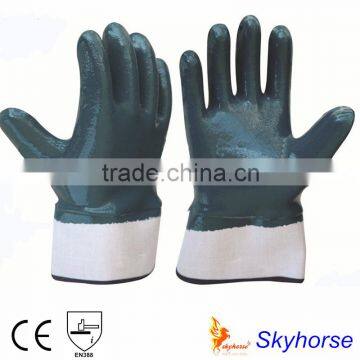 Nitrile Fully-coated oilfield work gloves