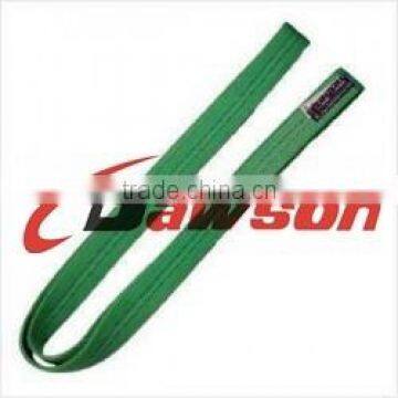 Flat endless webbing lifting sling