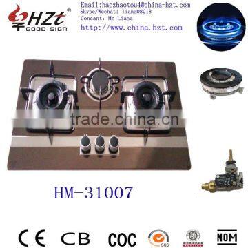 Cheap Price 3 Burner Zanussi Gas Hobs