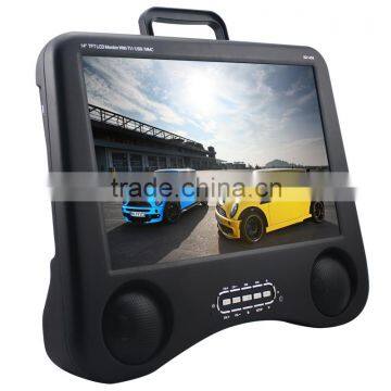 14.5" Portable Dvd Player With Digital tv Tuner Car Dvd Player