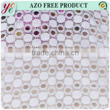 Keqiao Supplier High Quality Battenburg Lace Fabric Nylon Spandex Lace Fabric for Dressing photo-4