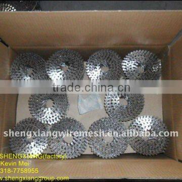 Q235/Q195 15 degree coil nail wire collated