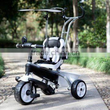 20125 Baby Tricycle CC902 With 3 Point Belt, U Shape Frame Keep Your Baby Safe and Suitbale Pass En71 photo-3