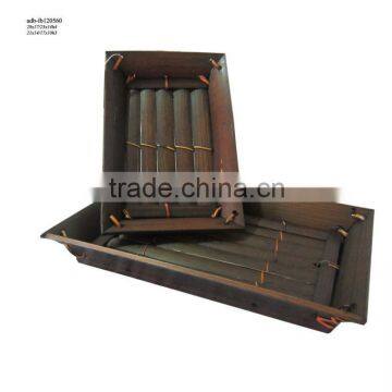 Stick Bamboo Tray