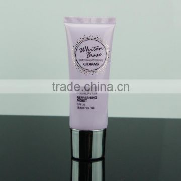 colored cosmetic tube with screw cap