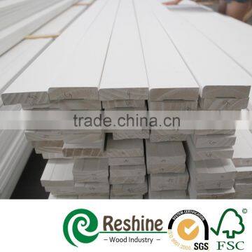 Primer finger joint building solid wood moulding