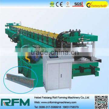 Purlin roll forming machine, interchangeable z purlin roll forming machine