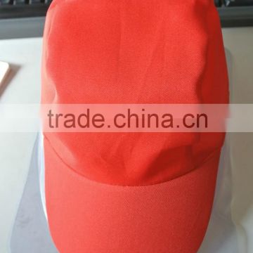 Promotional 3 panel plain running cap