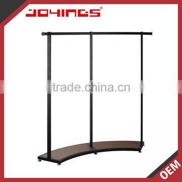 Rounded Display Rack, garment display rack