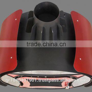 Wood Burning Steel/cast Iron Stove With After Burning CE 16 kw Efficiency 77% photo-4