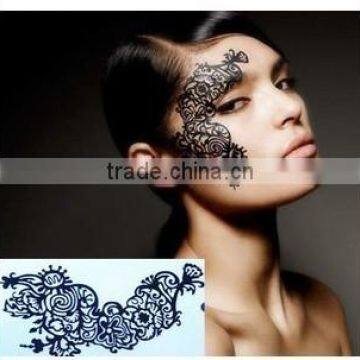 Hot selling temporary face tattoo, temporary tattoo for Halloween