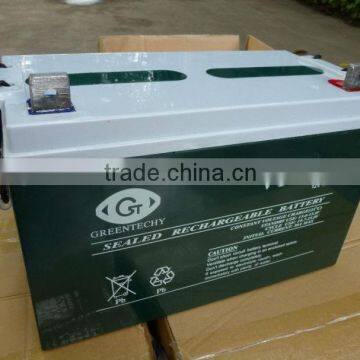 Hot sale solar battery, wind energy battery 12V100AH