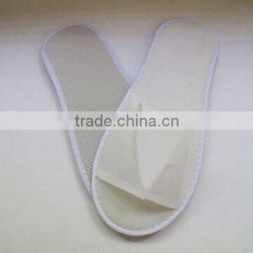 2016 cheap white nonwoven disposable slippers