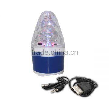 Low Price LED Light Bluetooth Speaker , Cheap Portable Mini Speaker With Fm Radio