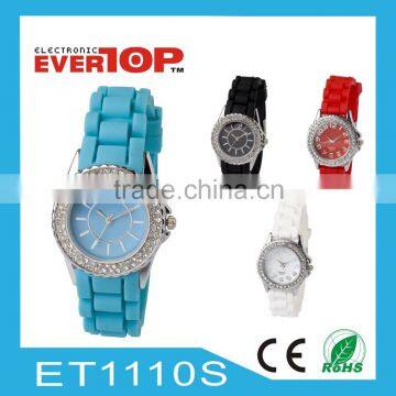 ET1110S New arrival diamond Watch Silicon