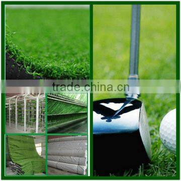 2014 Excellent quality golf fake turf artificial grass rubber golf mat