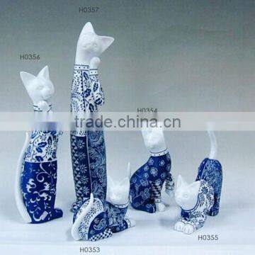 Names of Famous Animal - Cat Resin Sculpture