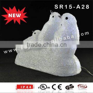 Acrylic LED Penguin for Outdoor Christmas Decoration photo-3