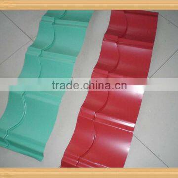 prepainted corrugated metal roofing sheets