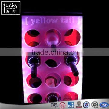 LED Colorful Wine Bottle Cabinet Acrylic Supplier