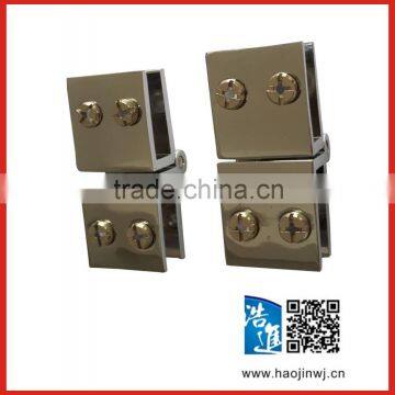 HJ-277 Good quality made in china cooper glass hinge/Wholesale quality glass hinge